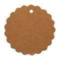 custom marking  with Jute twine paper round tag